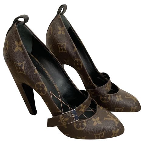 louis vuitton classic heel|Louis Vuitton heels for sale.